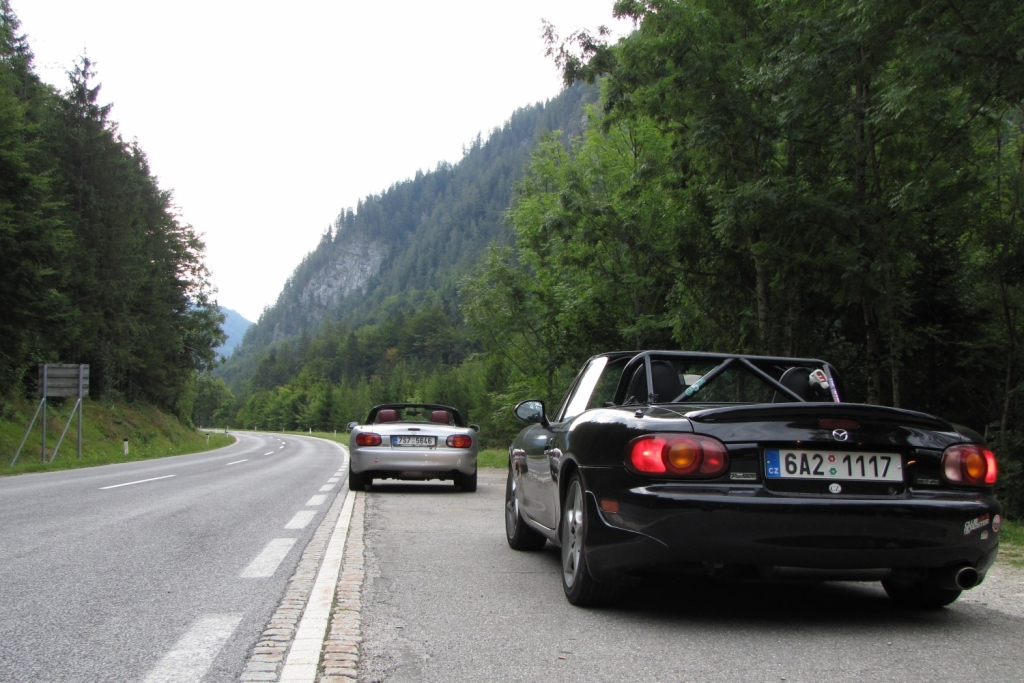 Mazda a Alpy léto 2013